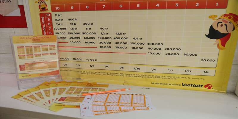 Hướng dẫn cách chơi Keno cơ bản tại nhà cái VSBET